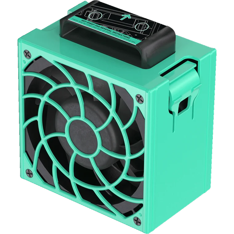 Hot-swap counter-rotating fan