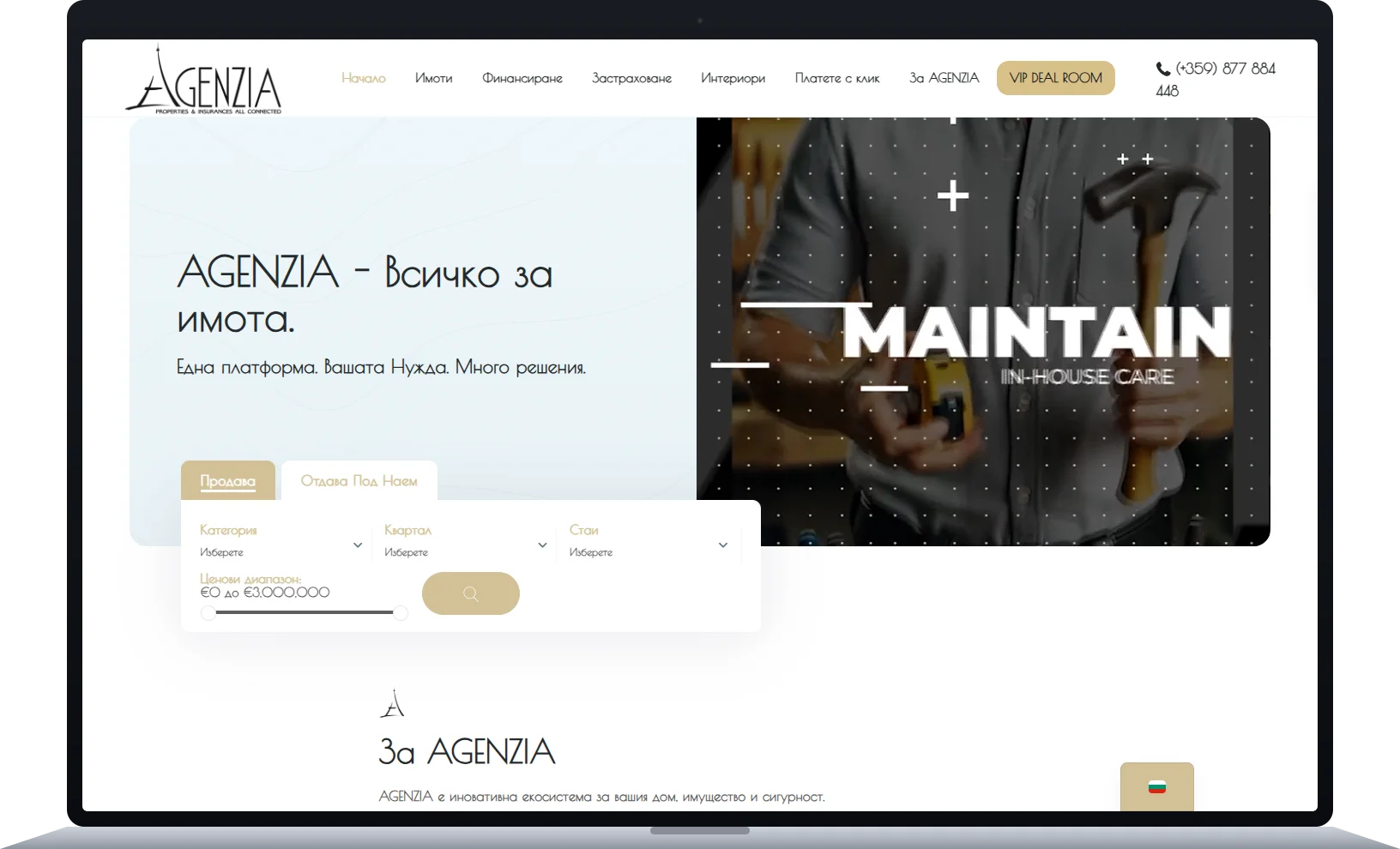 Agenzia - the 'Everything Property' Platform