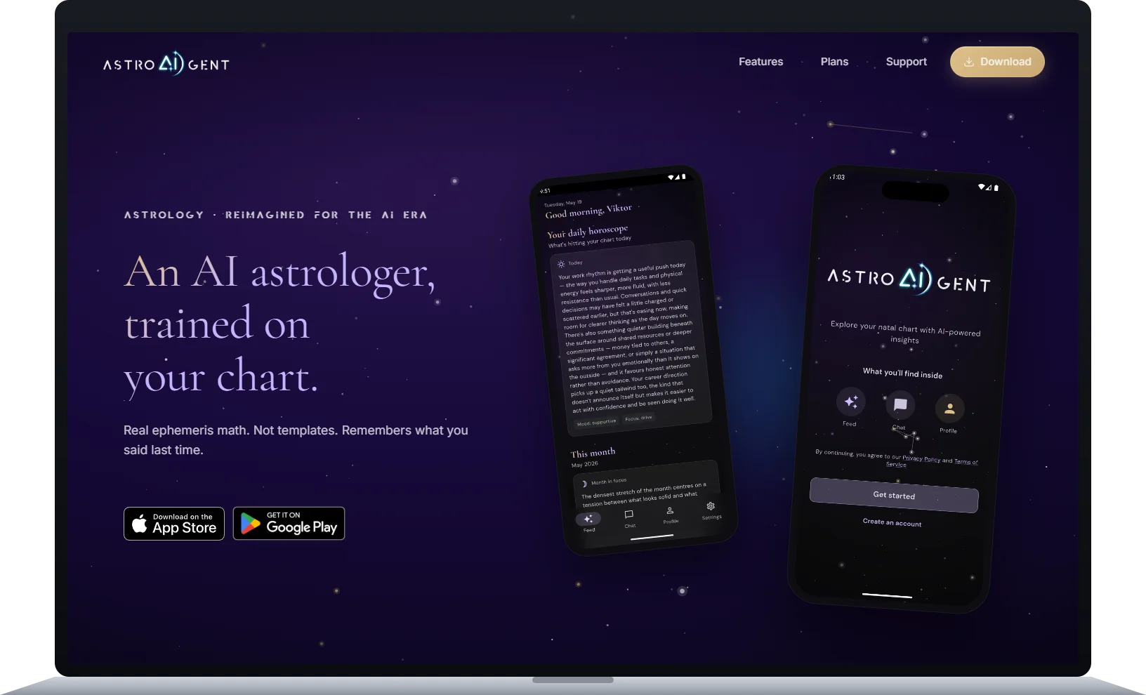 AstroAI Platform - AI Astrology Mobile App
